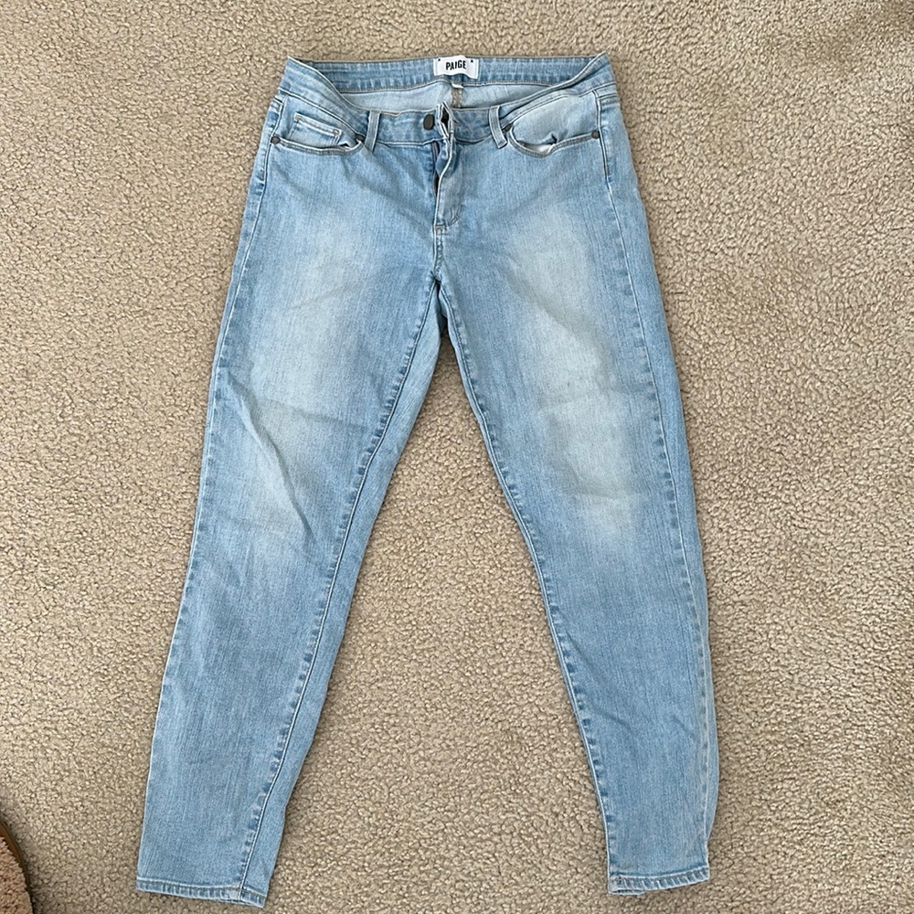 Light denim Paige jeans